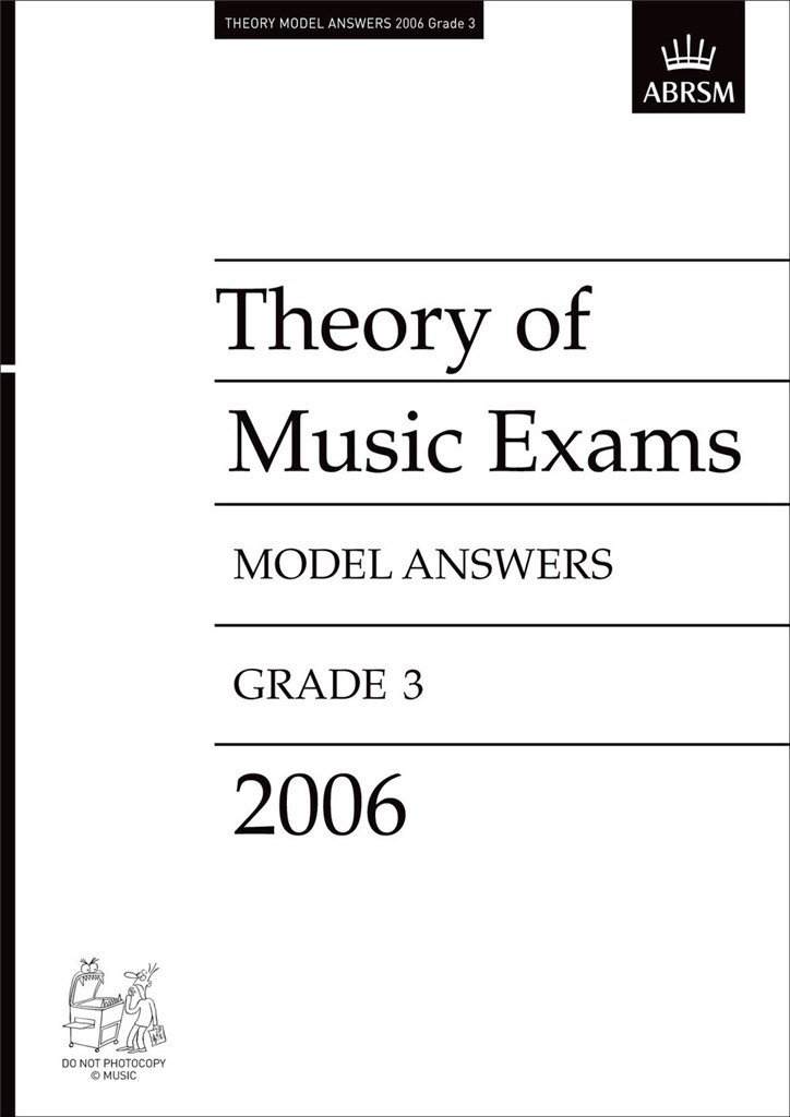 ABRSM Theory Of Music Examinations Model Answers 3